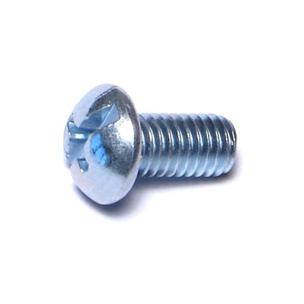Midwest Fastener #10-32 x 3/8 in Combination Phillips/Slotted Round Machine Screw, Zinc Plated Steel, 100 PK 07676 - main